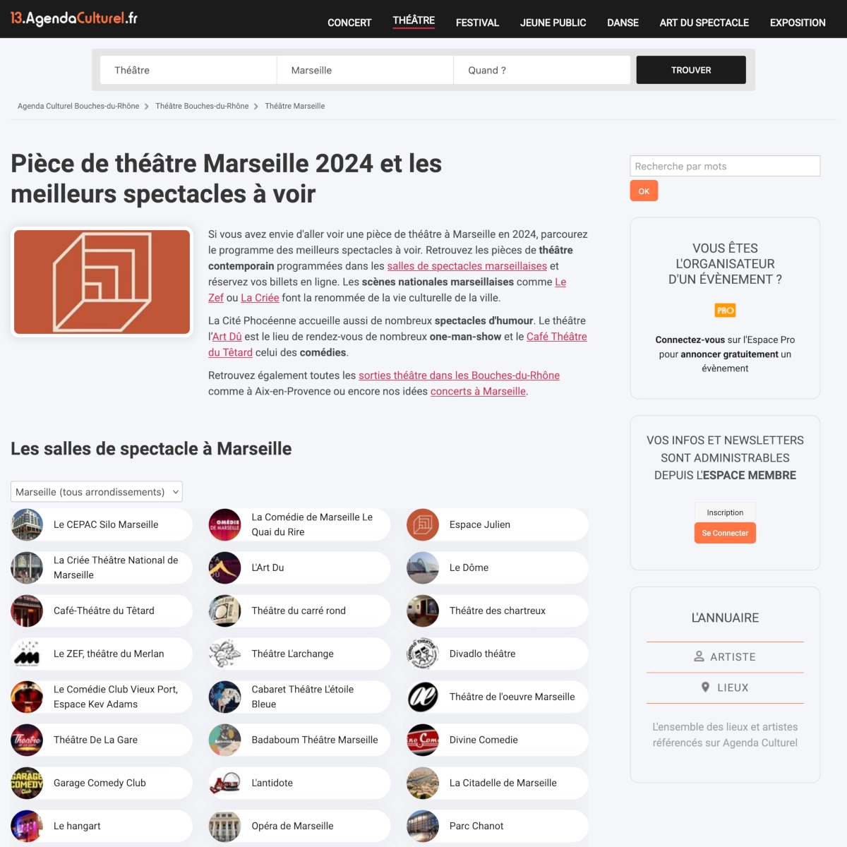 Agenda Culturel